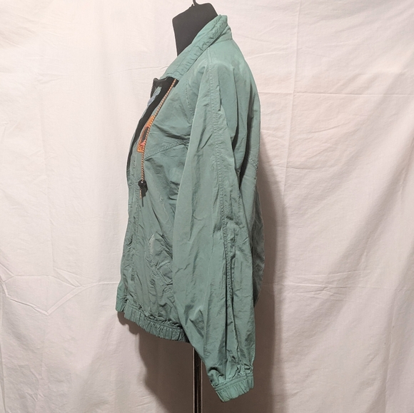 Vntg iridescent oversized "Outdoors Columbia Pictures" Zyng Jacket Small - Picture 7 of 10